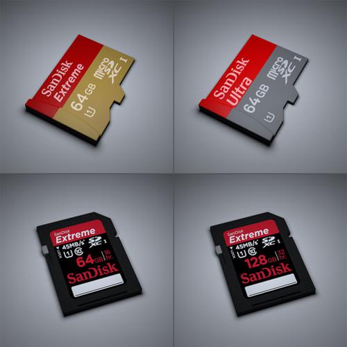 SanDisk's microSD, SD Card preview image
